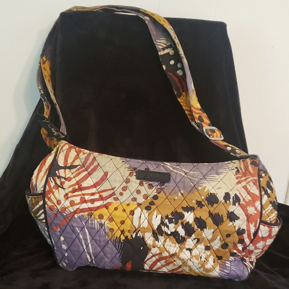 Pretty Vera Bradley Quilted Abstract Bag Purse